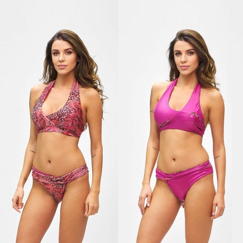 

Купальник бикини двусторонний IN Triangle Woman Briefs Brazilian EFFEK F21-0500X1, Multicoloured