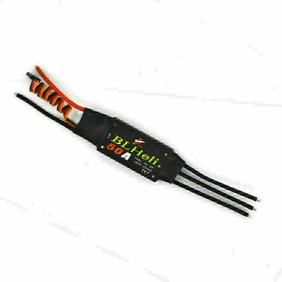 Brushless ESC 80A - 12A BLHeli Motor Speed Controller for Fixed-wing Helicopter