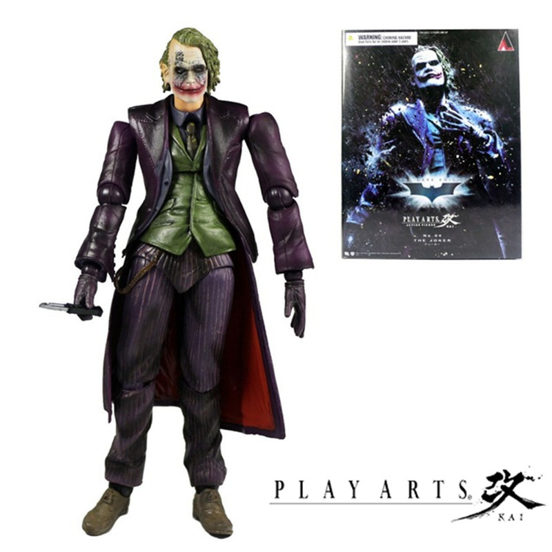 PLAY ARTS改THE JOKER Play Arts Kai: Joker by Tetsuya Nomura Figure REVIEW - YouTube