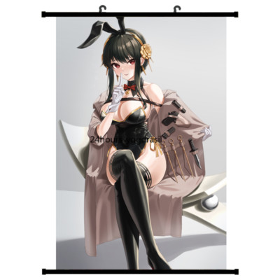 Anime Poster SPY×FAMILY Yor Killer Bunny Suit Wall Scroll Painting 60x90cm