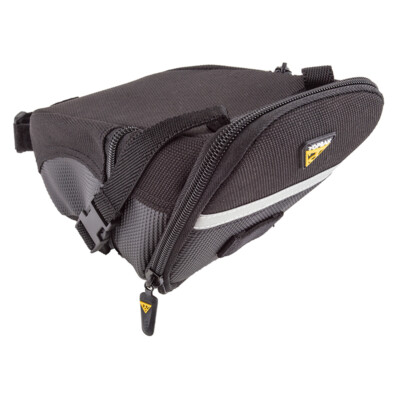 TOPEAK BICYCLE LARGE AERO WEDGE SEAT SADDLE BAG STRAPS