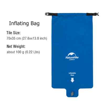 Inflatable Mattress Ultralight Waterproof Compact Air Mat Single Sleeping Pad