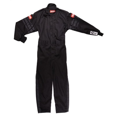 Racequip Racing Suit 1959991; Pro-1 Kids SFI 3.2A/1 X-Small Single Layer Black