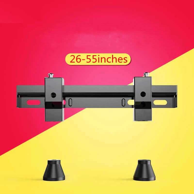 TV Wall Mount Fixed for Most 25-55 Inch TV Two Hole Hanging Bracket Easy Install