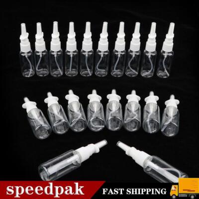 Empty Plastic Nasal Spray Bottles Pump Sprayer Mist Nose FAST Refillable ......