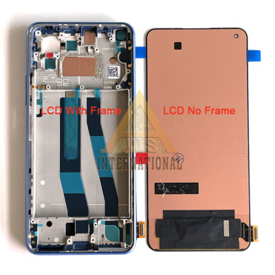 AMOLED Original For Xiaomi Mi 11 Lite 5G NE LCD Display Screen Touch Panel Frame