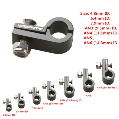 ID 4.8mm 6.4mm 7.9mm 9.5mm 11.1mm 14.3mm Aluminum Fuel Oil Gas Line Hose Clamp