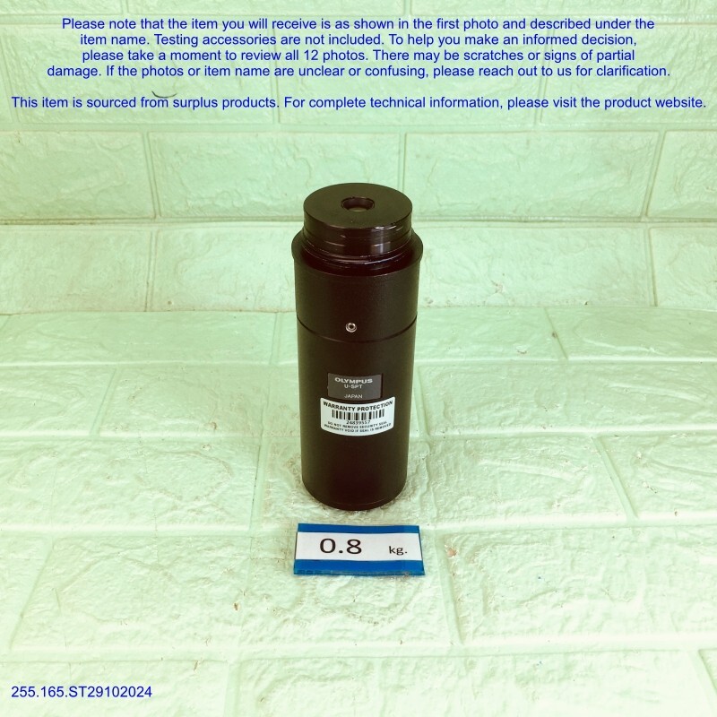 OLYMPUS U-SPT, Trinocular MISSING MOUNT Adaptor as photos, sn:9557, FedExDHL