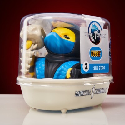 TUBBZ 1ST EDITION Mortal Kombat Sub-Zero Collectible Duck Vinyl Figure JEEP