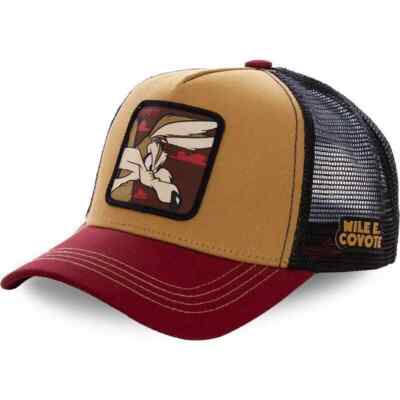 Looney Tunes Trucker Mesh Baseball Cartoon Hat Snapback Cap Bugs Bunny Daffy