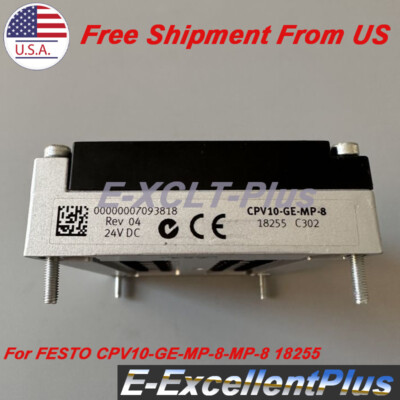 1PCS For FESTO CPV10-GE-MP-8-MP-8 18255 Manifold Interface Module Solenoid Valve