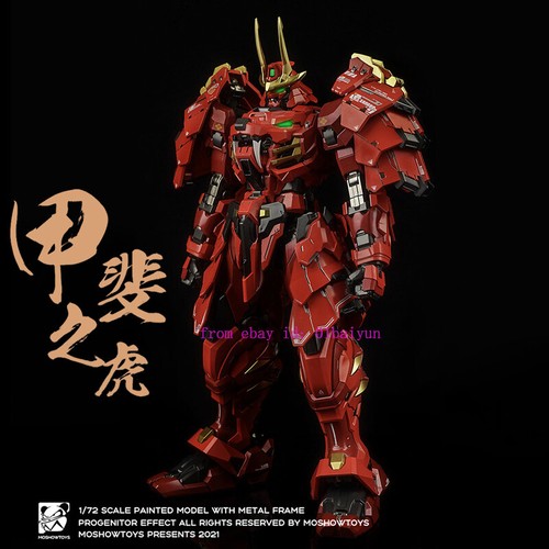 新品未使用MOSHOW TOYS TAKEDA SHINGEN 限定版 Perfect 1/72 Moshow Mct-J02 Takeda Shingen Alloy Action