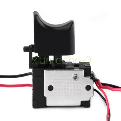 7.2V-24V 16A Electric Cordless Drill Trigger Switch Push Button With Small Light