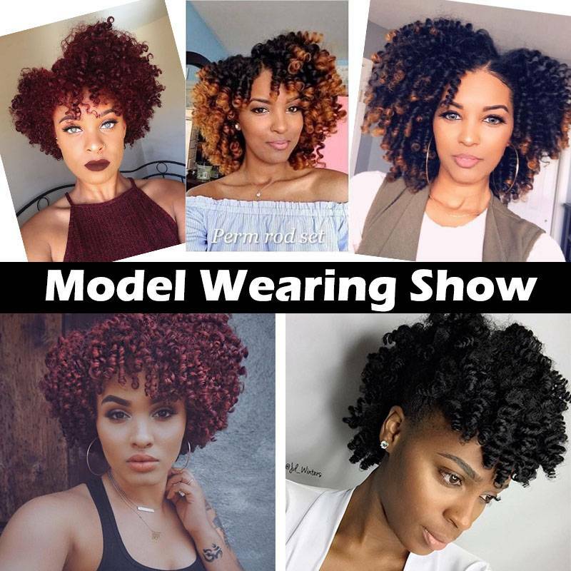 Jamaican Bounce Curly Real As Human Toni Curls Crochet Braids Hair Extensions US