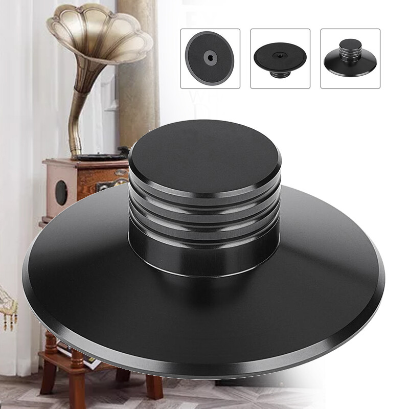 Aluminum Disc Stabilizer Turntable Part LP Vinyl Record Weight Clamp -s