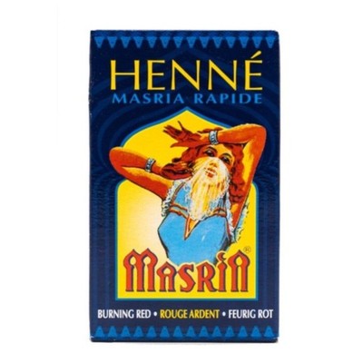 Henné ROUGE ARDENT 90 gr - Masria HENNEDROG