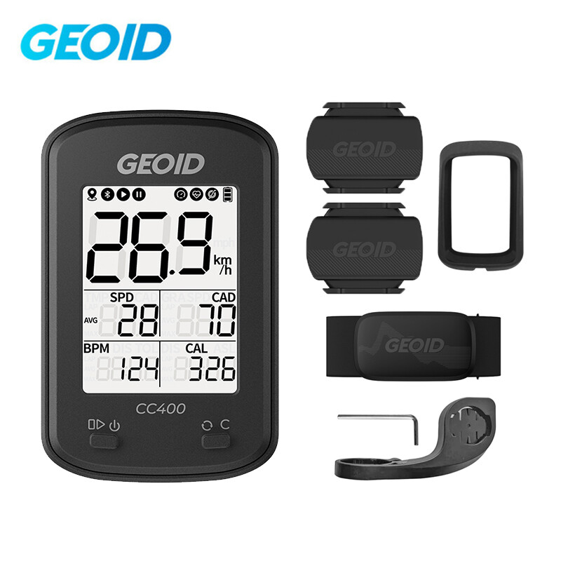 Geoid CC400 Road Bike GPS Computer MTB Smart Bluetooth Waterproof Speedometer