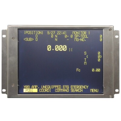 BKO-NC6212 LCD Display 9 Inch CRT Monitor Operating Panel for M50 M64 M64S CNC