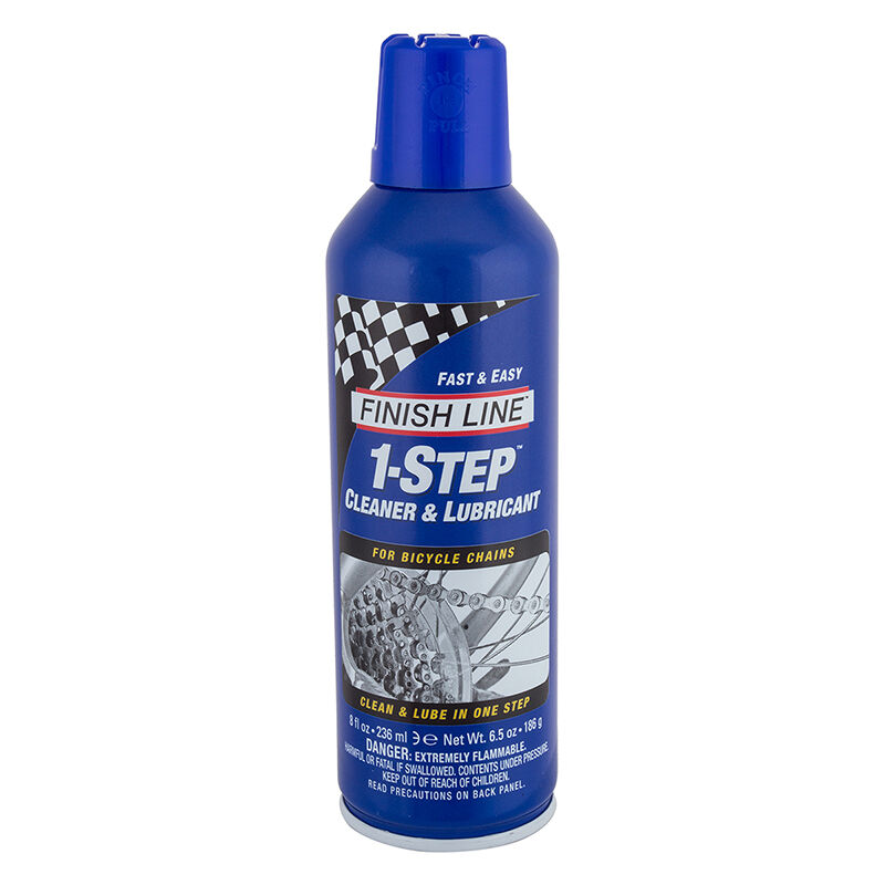 17 oz SPRAY FINISH LINE 1 ONE STEP BICYCLE BIKE CHAIN CLEANER & LUBE LUBRICANT