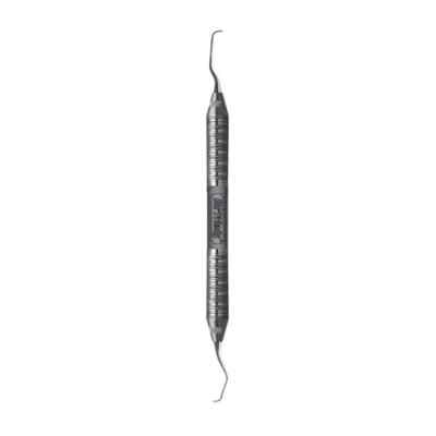 HU-FRIEDY #11/14 AFTER FIVE GRACEY CURETTE, SS, #6 SATIN STEEL HANDLE (x4)