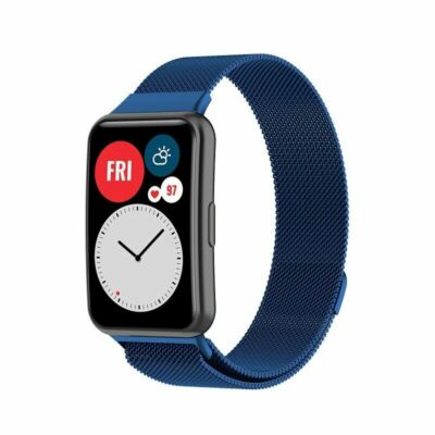 For Huawei Watch Fit TIA-B09 Milanese Loop Watch Band Bracelet Metal Mesh Strap