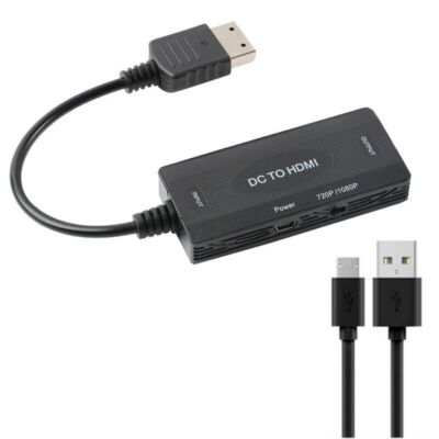 For Dreamcast to HDMI Converter Adapter Cable HD 720P/1080P, DC to HDMI