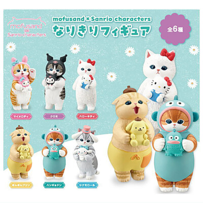 Hello Kitty x Rody 　コンプストラップ、巾着袋首ふりフィギュア Hello Kitty x Rody コンプストラップ、巾着袋首ふりフィギュア