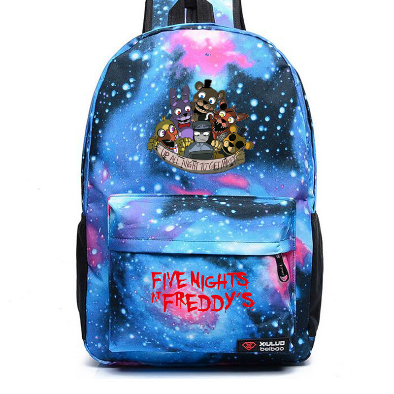 Five Nights At Freddy's FNAF Backpack Chica Bonnie Rucksack
