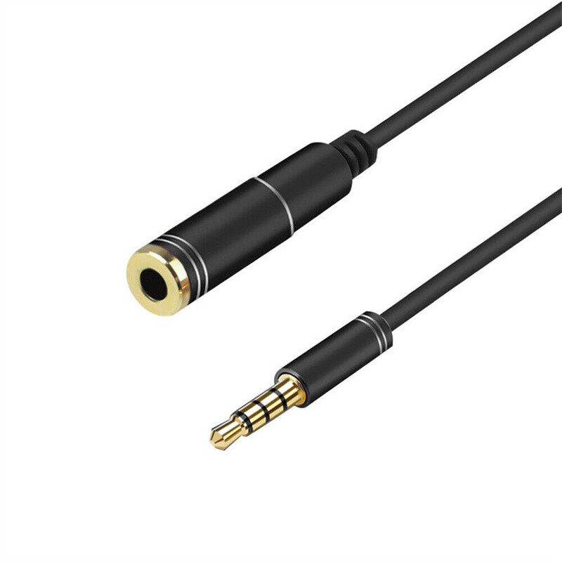 3.5mm Male to 2 Female Audio Y Splitter Headphone Cable Stereo AUX Jack Adapter