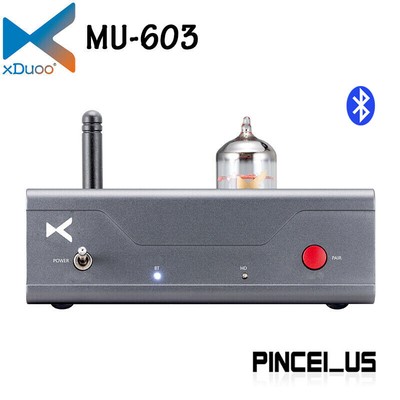 XDUOO MU-603 Bluetooth DAC Decoder BT 5.1 Tube Preamplifier ES9018K2M pe66