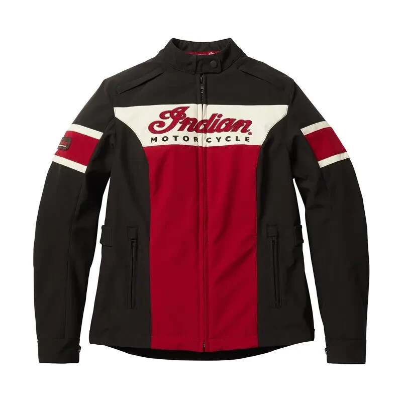 Pre-owned Madison Indian Womens  Jacket-l In Red