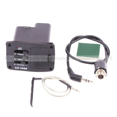Belcat Spiral Piezo Cable Pickup EQ and Pre AMP for Ukulele UK-2000