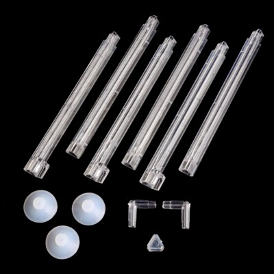 Aquarium Plastic Tube Clear Bar Air Curtain Fish Tank Bubble Wall Easy to Use