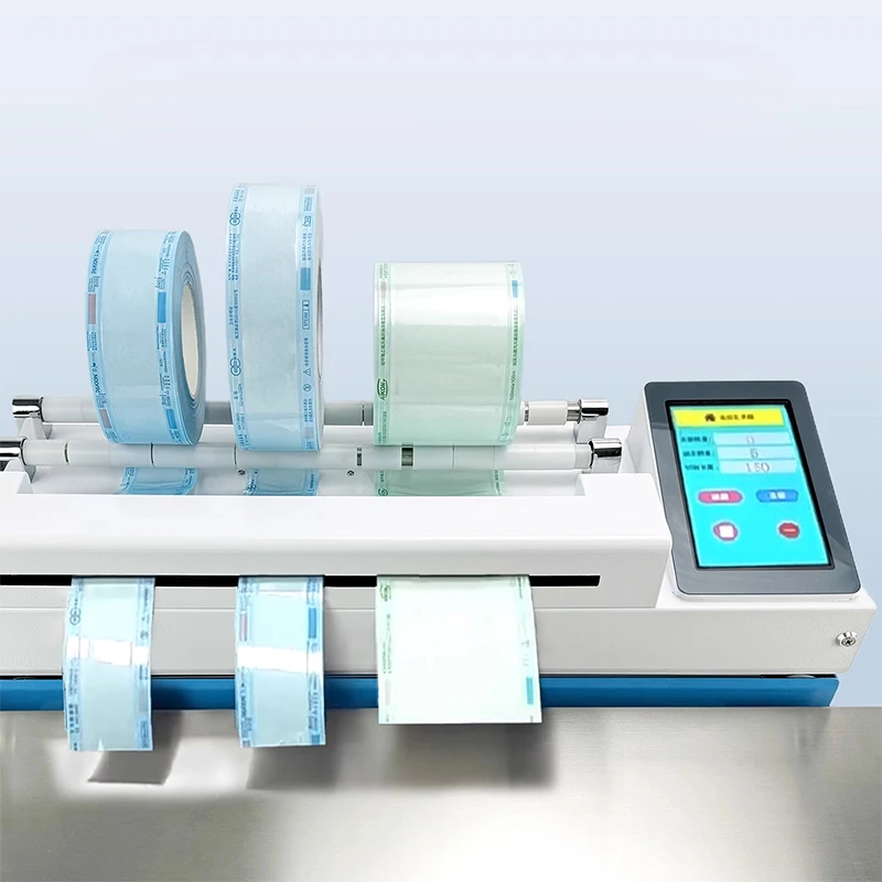 Fully automatic sterilization bag sealing machine Cutting and printing machine O