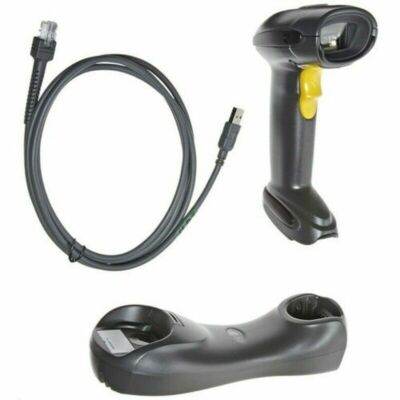 Zebra Symbol DS6878-SR20007WR Wireless Bluetooth Barcode Scanner USB With Cradle