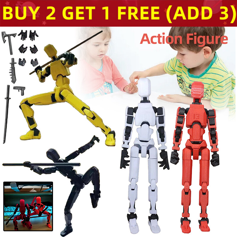 ,titan 13 Action Figure Toy Robot,3d Printed Jointed Movable