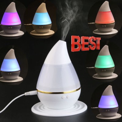 LED Ultrasonic Aroma 7Colors Humidifier Air Aromatherapy Essential Oil Diffuser