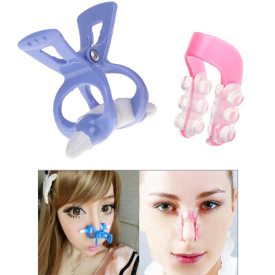 2Pcs Beauty Nose Up Shaping Shaper Lifting + Bridge Straightening Clip Clipp.x$