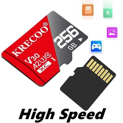 Micro SD Card Ultra Class 10 SDXC SDHC Memory Card Fit for Dash Cams Android Lot