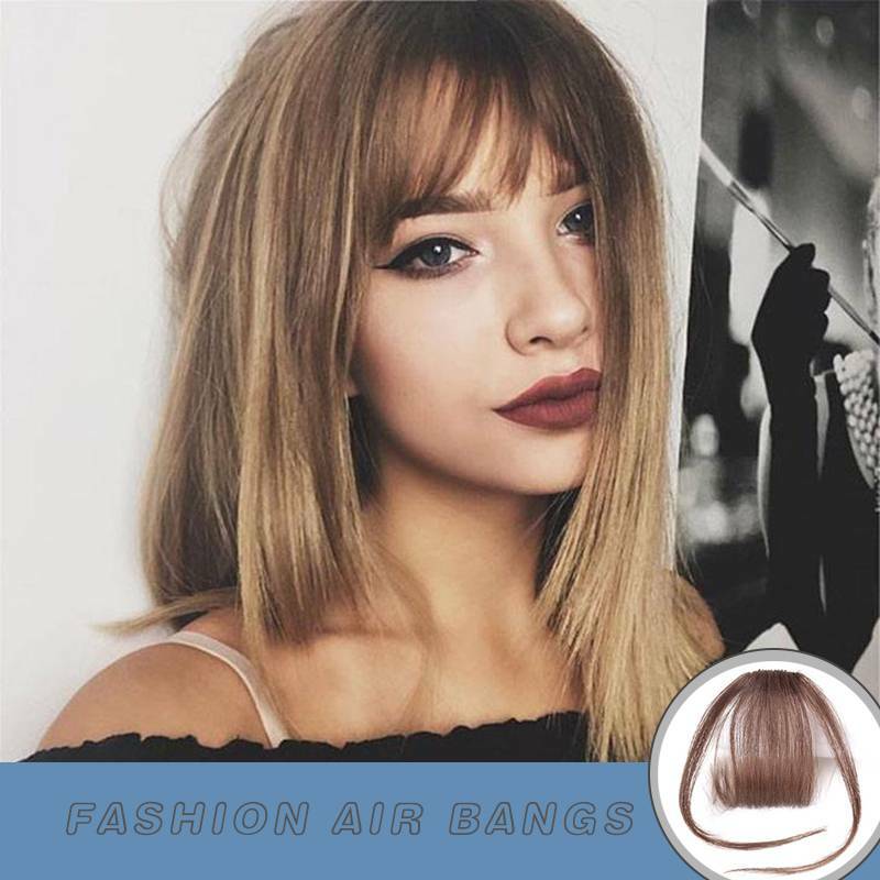 Details About Clip In Bangs Fake Hair Extension False Hair Piece Clip On Short Front Neat