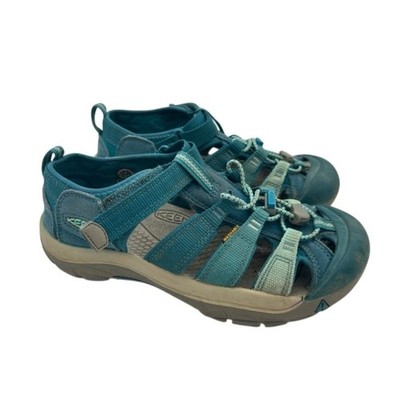 Keen Newport H2 Sandals Youth Size 5 Blue Teal Water Shoes Hiking Outdoor Sport