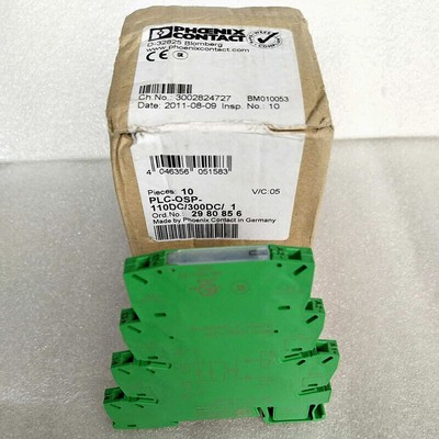 5PCS PHOENIX PLC-OSP-110DC-300DC-1 NO.2980856 Relay Socket #T7
