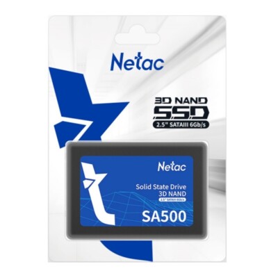 Netac SA500 256GB 512GB SATA III SSD 2.5'' Internal Solid State Drive 3D TLC QLC