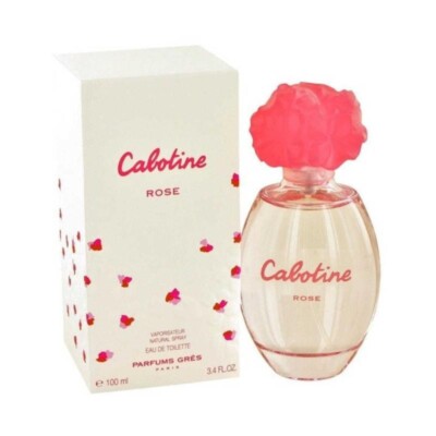 Women Cabotine Rose By Parfums Gres Eau De Toilette Spray 3.4oz/100ml New in Box