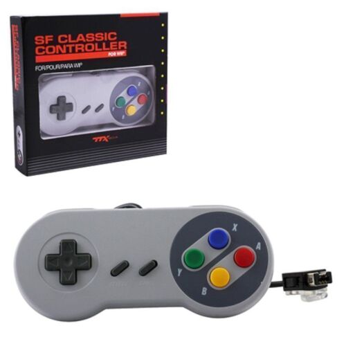 Nintendo Wii WiiU PDP (SAMUS) Wired Fight Pad Classic Nintendo Wii WiiU PDP (SAMUS) Wired Fight Pad Classic