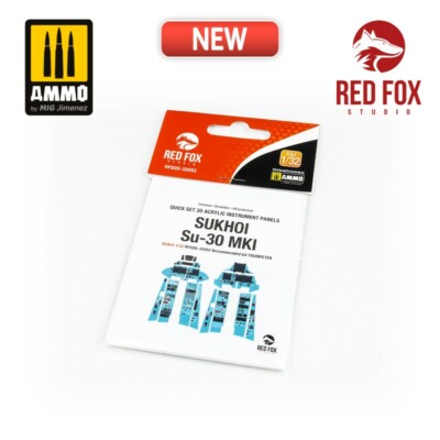 Red Fox 1/32 Su-30 MKI Flanker G (for Trumpeter kit) RFSQS-32052