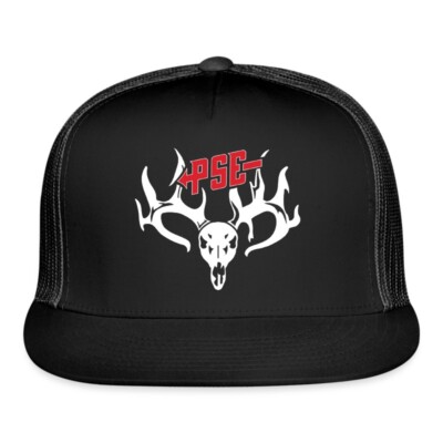 PSE Archery Logo Black Trucker Hat Cap Adult Size