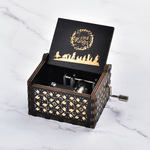 You Are My Sunshine Music Box Gift For Mom/Dad To Daughter Hand Crank Toy Craft