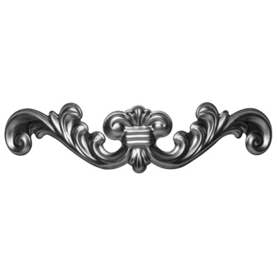 UHRIG Zierelement, Schmiedeeisen Ornament für z.B. Möbel, Hausfassade uvm.