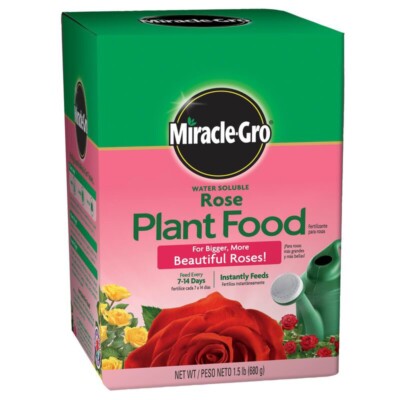 New Miracle-Gro Water Soluble All Purpose Plant Food, 1.5 lbs.